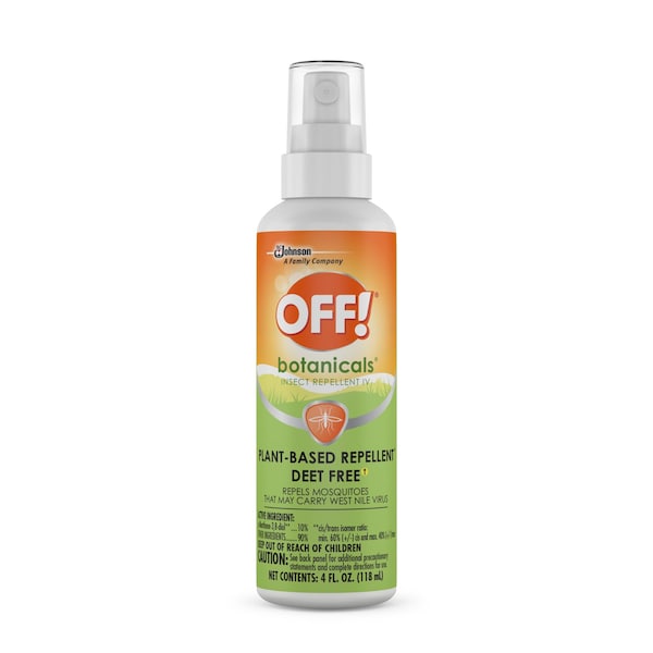Off OFF! Botanicals Insect Repellent For Gnats/Mosquitoes 4 oz 00238 - main